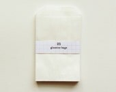 Small Glassine Bags - Set of 25