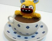 Oh no. There's a monster in my cup of coffee. (And his name is McManus)