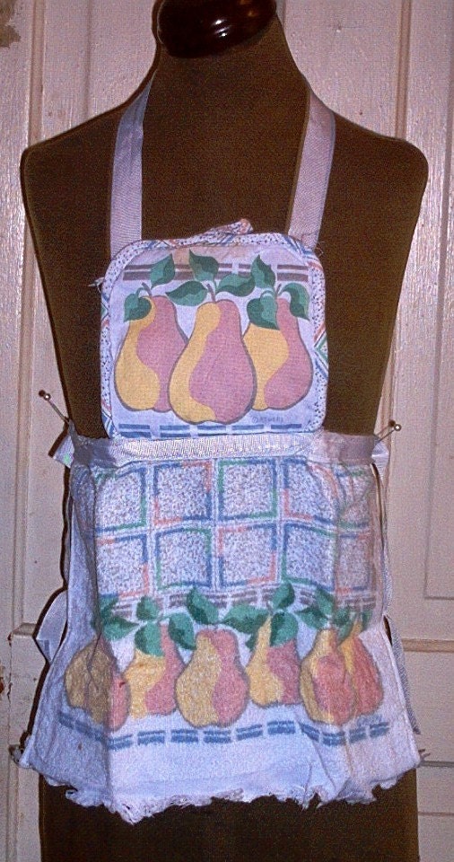 Child's Potholder and Towel Apron