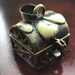 1 - Antique Bronze - Treasure Chest Locket Pendant Settings (TCLPS)