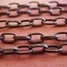 Jules Verne - 5 Foot - Steampunk - Antique Bronze Cross Chain