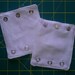 2 Onesie Extenders (onsie 3 snap) add 3" to baby onesies (onsies) for extra wear.