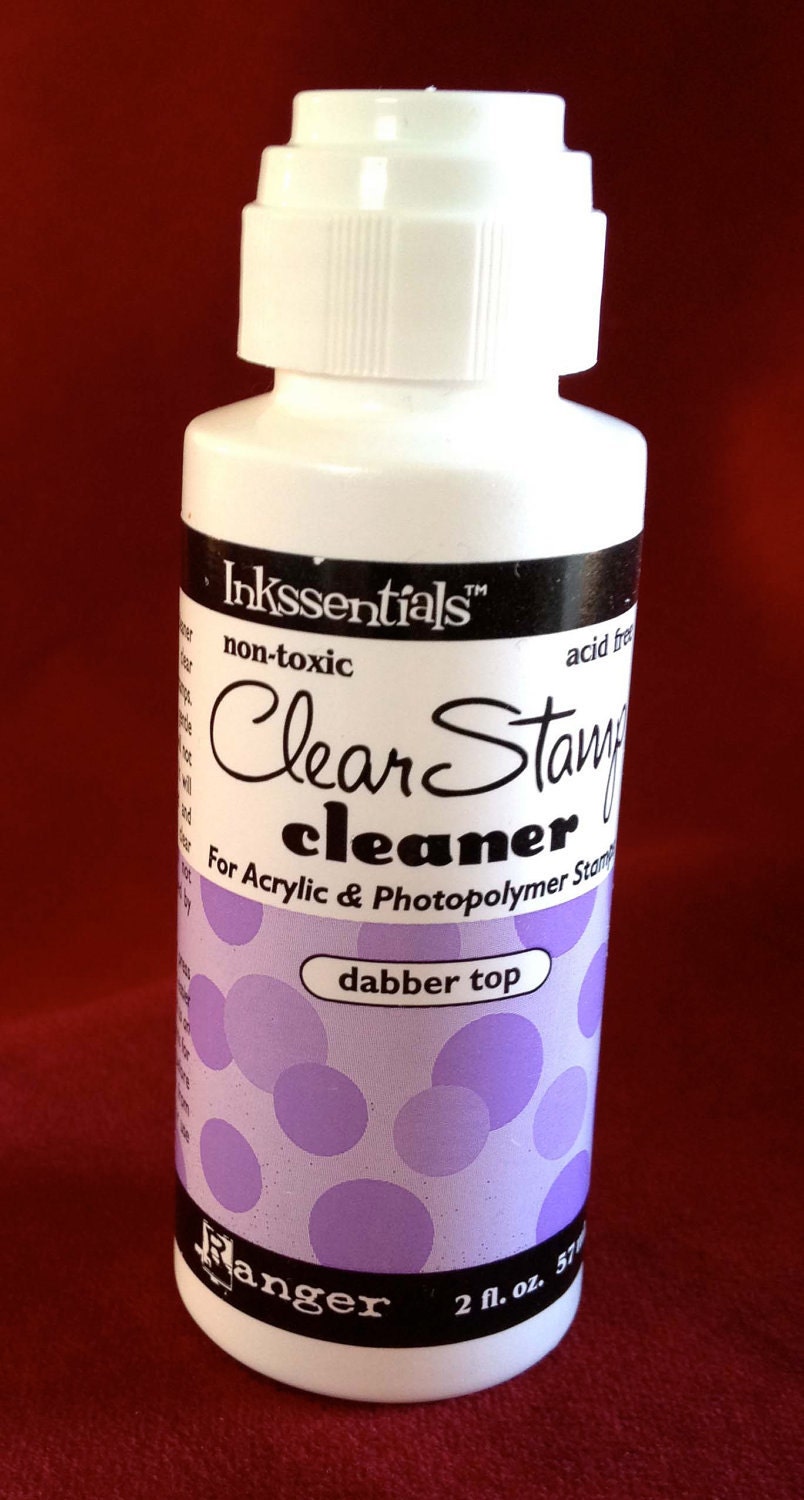 Stamp Cleaner with dabber top