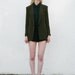Vintage 1980's Cocoa Checker Print Tailored Blazer XS/S