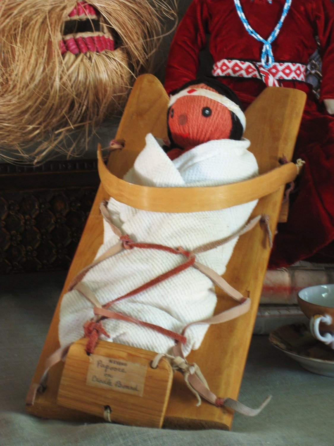 Navajo Indian Cradle Board Ranch Cabin by wilshepherd on Etsy