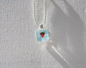 Child's Small Strawberry charm necklace