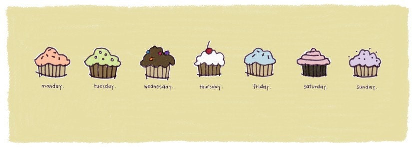 A week of cupcakes