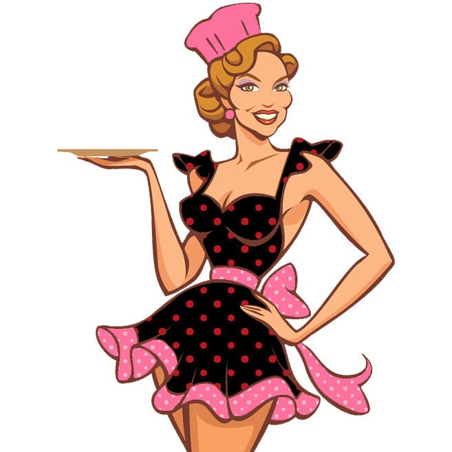 Custom Order for Monique - 4 Aprons to match her new bakery website