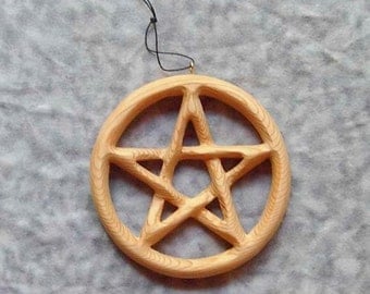Miniature Pentacle-Encircled Pentagram - Contain and Protect - Eternal Cycle