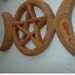 Triple Moon Pentacle - Celtic Goddess Symbol and Holistic Relationship
