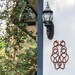 Cat Love Knot-Wood Carved Celtic Style - Anti Co Dependency Love Knot