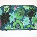Vintage 1960s Vibrant Floral Cloth Luggage