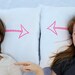 Valentine's Day - Cupid's Arrow - Neon Pink Arrow Pillowcases - Hand Silk Screened White Cotton Bedding