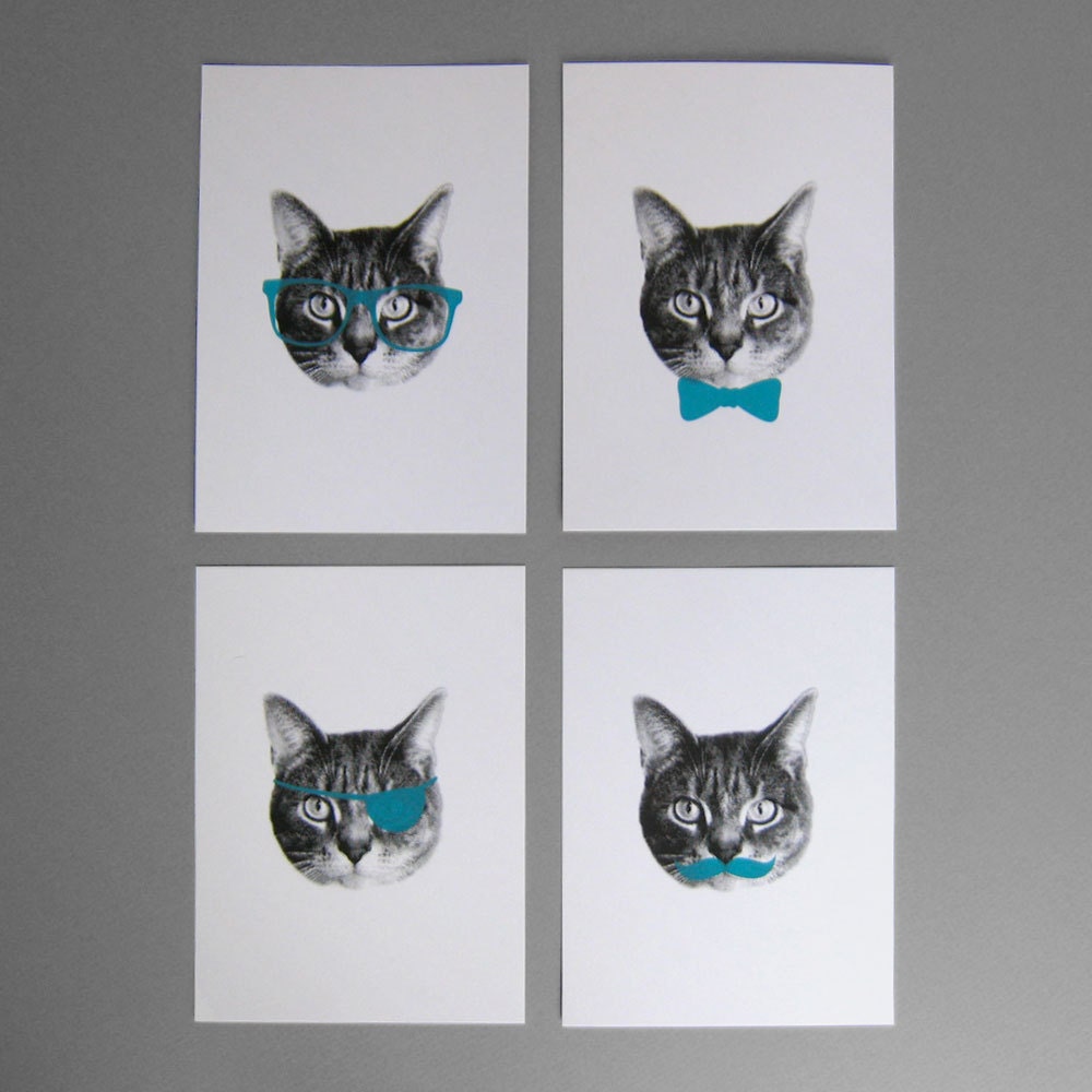 gee whiskers series: 5x7 print