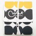 notcot featured needle case - for circular knitting needles - made of felt and Marimekko cotton with dots - ready to ship