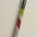 Rainbow Diagonal Striped Colorful Striped Beaded Ink Pen