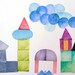 Rubber Stamp Set: I love Geometry