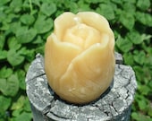 Tulip or Rose Pure Beeswax Votive