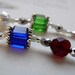 Mothers Day BIRTHSTONE BOOKMARK for Grandma - Beaded Book Thong Keepsake with a Bead Color to Represent Each Child and Grandchild