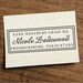 Self Inking Custom Rubber Address Stamp Westbury - 731