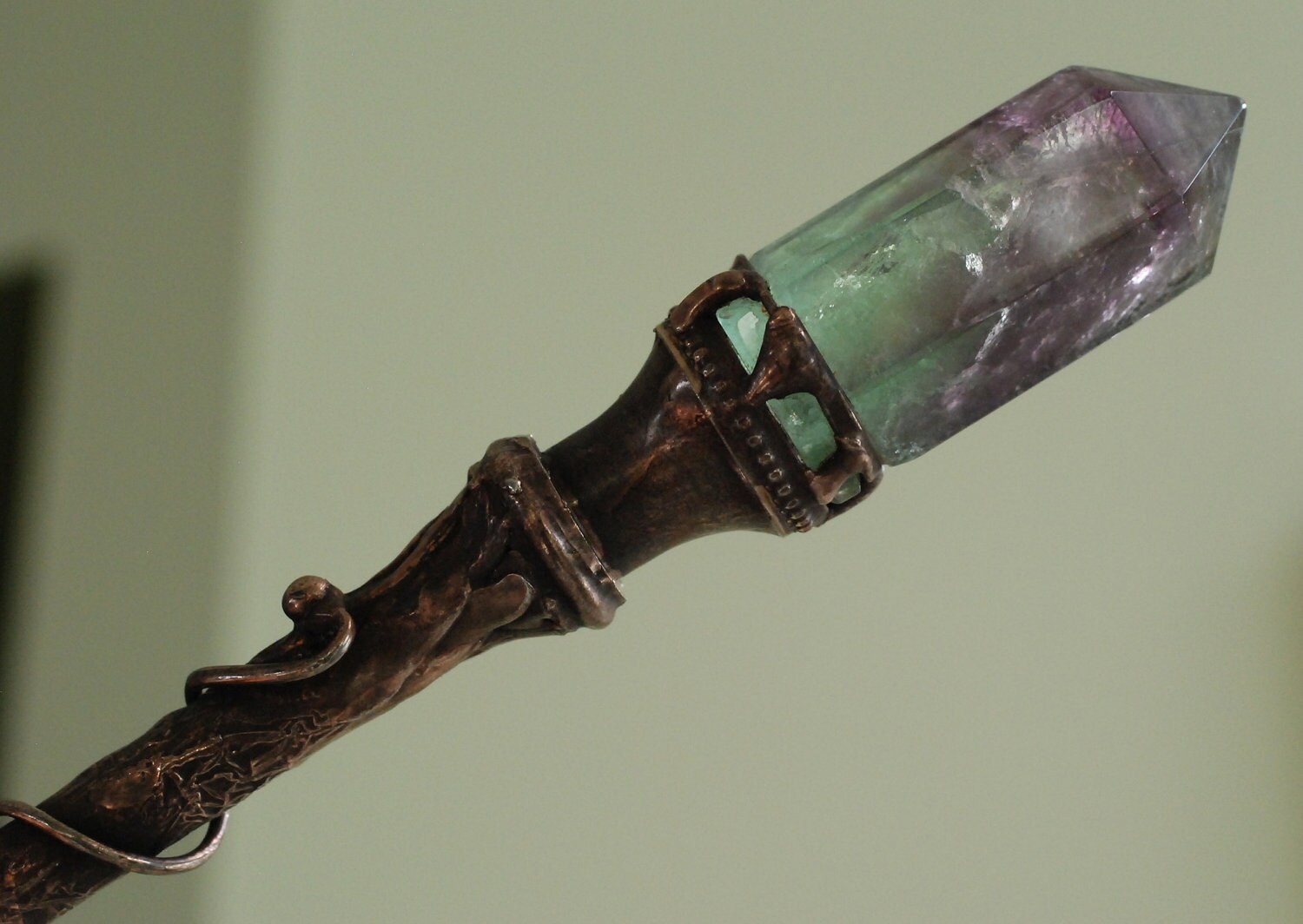 Gorgeous Wish Keeper Flourite Magic Wand For Sale By Queenie88
