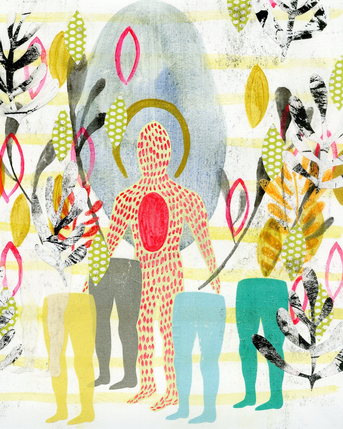 Standing Straighter and Taking Steps - Signed Archival Print
