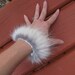 Real Timber Wolf Fur Leather Bracelet