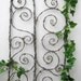 Beautiful Spirals Barbed Wire Trellis Garden Art