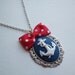 Cute Kawaii Rockabilly Anchor Necklace