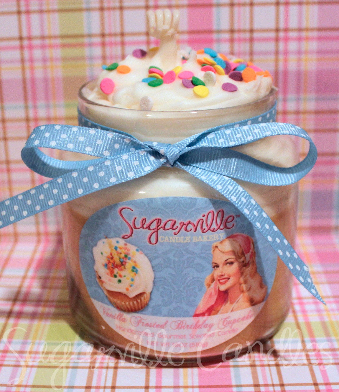VANILLA FROSTED BIRTHDAY Cake18 oz. Gourmet Jar Candle