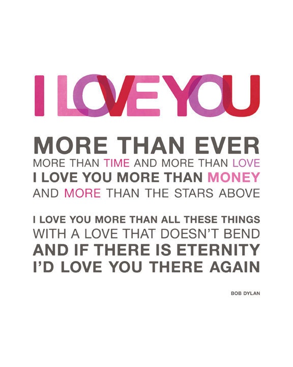 8x10" Printable - More Than Ever LOVE version