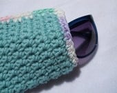 Crochet Sunglass Case - Pretty Green
