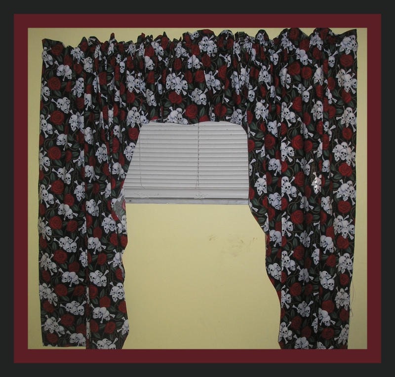 New window SWAG CURTAIN SET to match crib bedding sets FOR CUSTOMERS ONLY