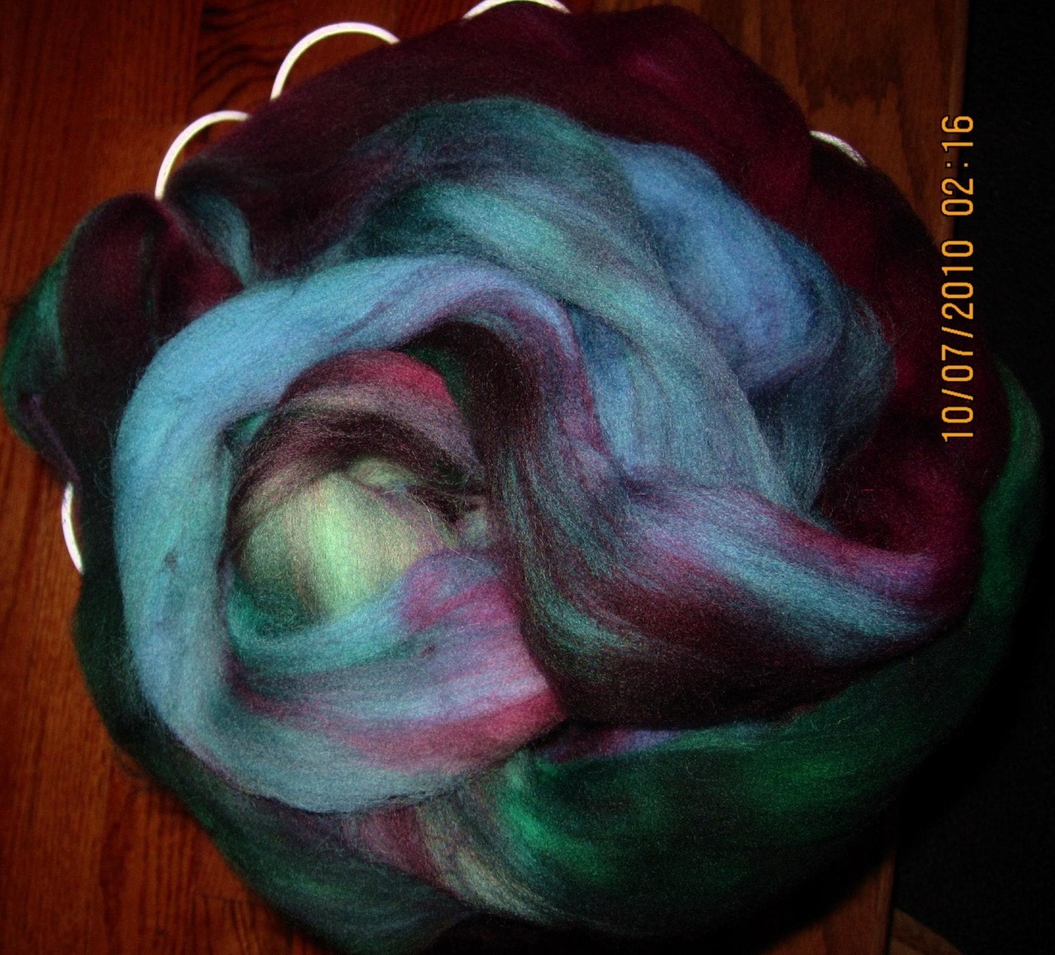 Twilight Handyed Longwool Superwash Spinners and Felters