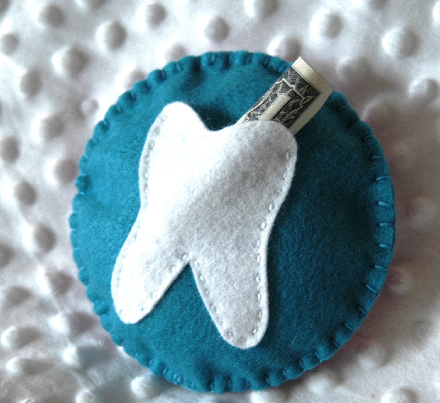 Round Tooth Fairy Pillow