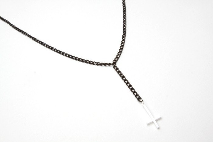 Inverted Cross Rosary