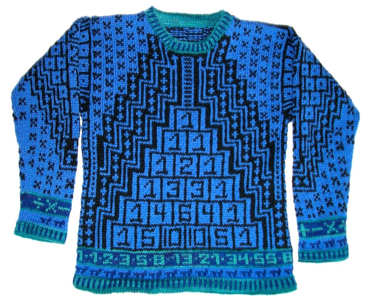 Seven/ Eight Year Math Sweater
