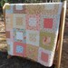 Modern Vintage Lap or Baby Quilt in Moda Fig Tree quilts fabric--pattern also available