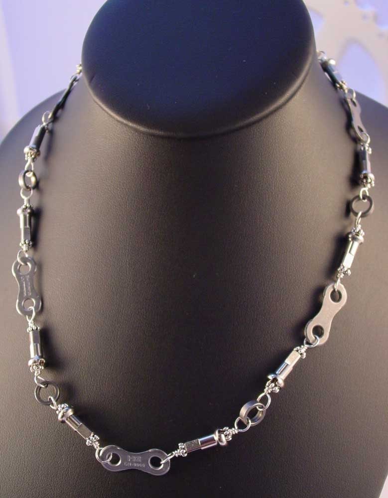 Bike Part Necklace
