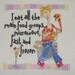 Main Food Groups - Completed Unframed Counted Cross Stitch