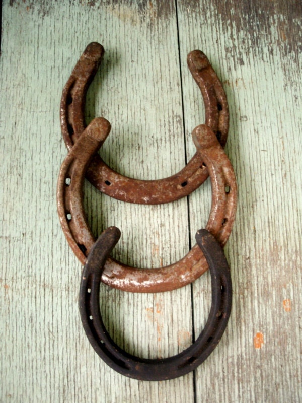 Vintage Horseshoes Primitive Farm House Decor