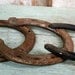 Vintage Horseshoes Primitive Farm House Decor