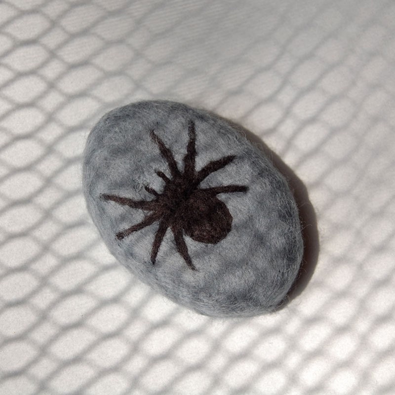 Spider ( Felted Lavender Soap )