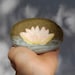 MADE TO ORDER Felted Soap Water Lily