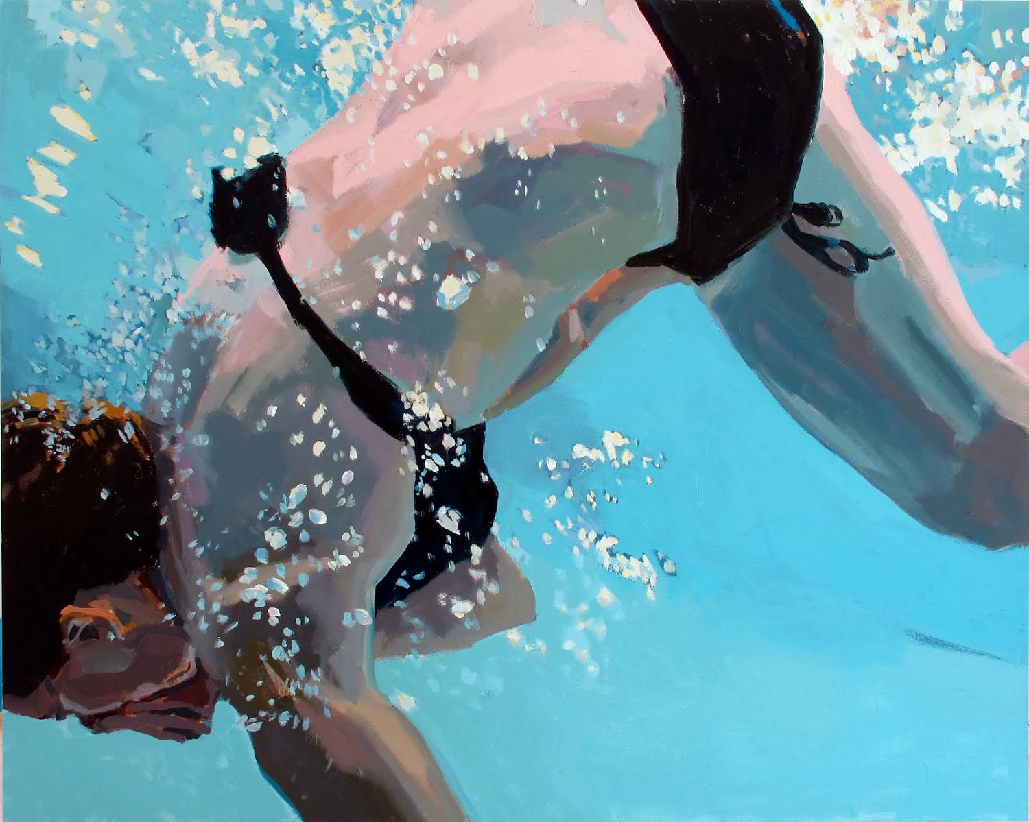 Somersault: Matted 11x14" Archival Print -  Signed