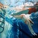 Dive in, float: Matted 7.5x9.5" Archival Print - Signed