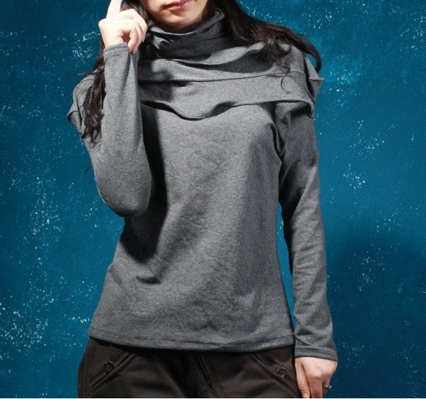 Thick knitting cotton, Shirt