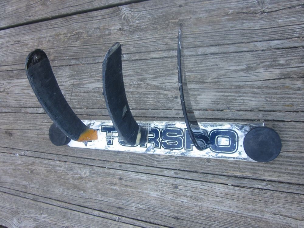 Hockey Stick Coat Rack