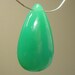 Australian Chrysoprase Designer Big Pear Chubby Briolettes - M19-2