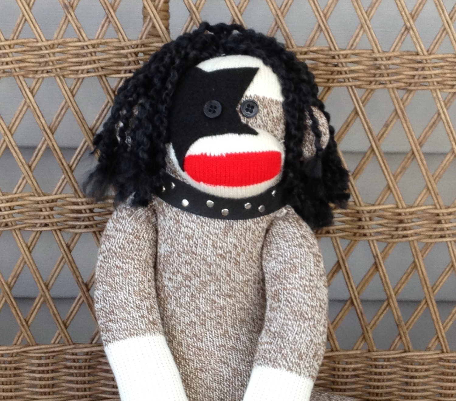 sock monkey doll